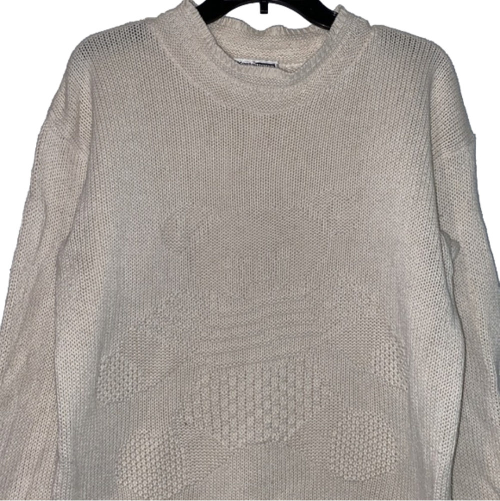3/$30 Vintage Teddy Bear Knitted Sweater